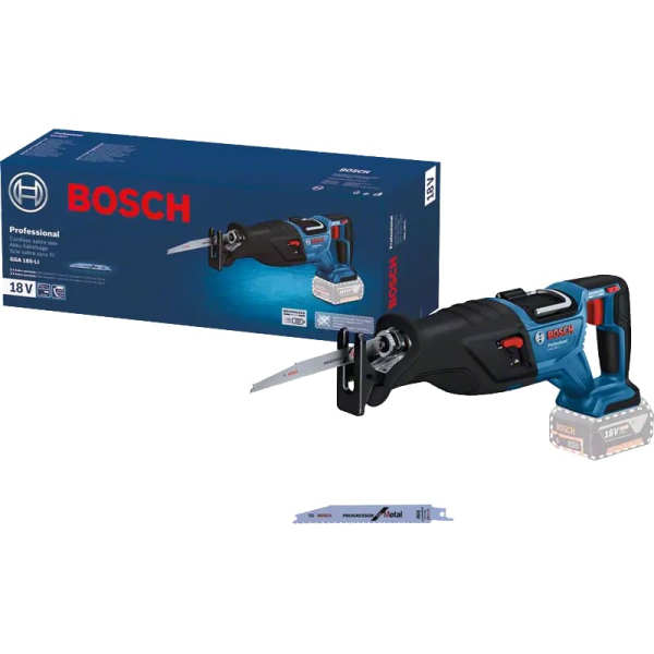 Аккумуляторная сабельная пила Bosch GSA 185-LI Professional, каркас