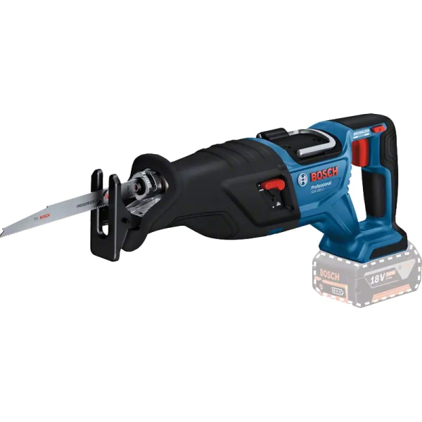 Акумуляторна шабельна пила Bosch GSA 185-LI Professional, каркас