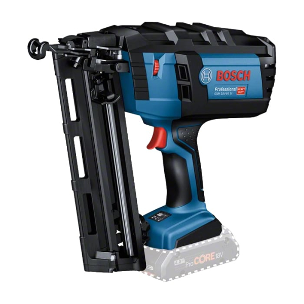 Акумуляторний цвяхозабивач Bosch GNH 18V-64 M Professional, каркас