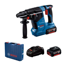 Аккумуляторный перфоратор Bosch GBH 187-LI Professional, 2xGBA 18V 5.0Ah, з/у, кейс