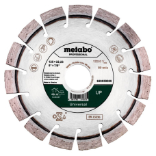 Алмазный отрезной круг универсальный Metabo Professional UP, 125x22,23 мм