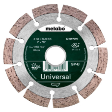 Алмазный отрезной круг Metabo SP-U Universal, 125x22,23 мм