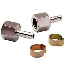 Шлангове з'єднання ABAC 6х11 мм 1/4" F, 2 шт