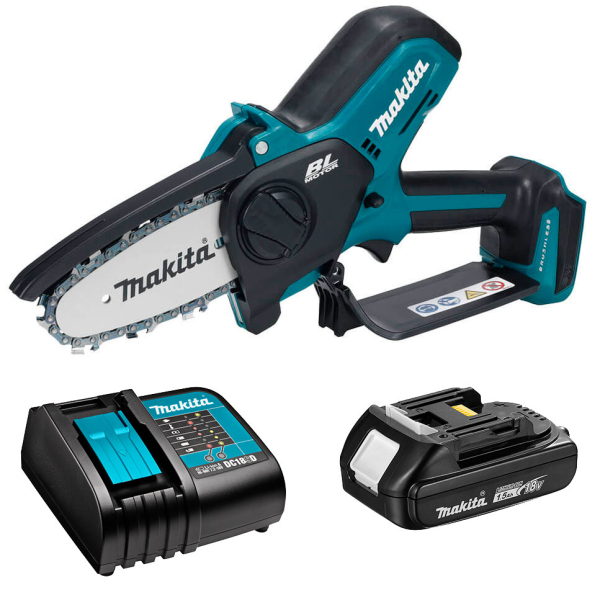 Акумуляторна ланцюгова пила Makita DUC101SY, 1×18 V LXT BL1815N, з/п DC18SD