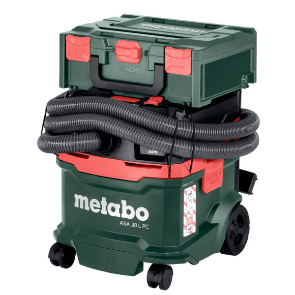 Універсальний пилосос Metabo ASA 20 L PC, 3 насадки