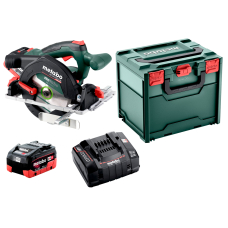 Аккумуляторная дисковая пила Metabo KS 18 LTX 57 BL LiHD 2x8.0 Ah, з/у, кейс