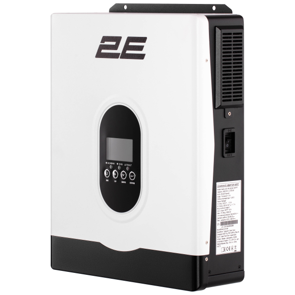 Автономный солнечный инвертор 2E VM-3K24H 3000VA/2700W, 24V, Hi-Voltage MPPT