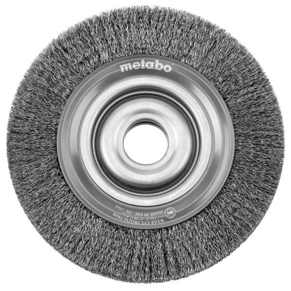 Щетка из стальной проволоки Metabo 150x28x20 мм, 0,3 мм