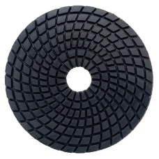 Полировочные диски с липучкой Metabo, 100 мм, Buff Black, влажная полировка, 5 шт
