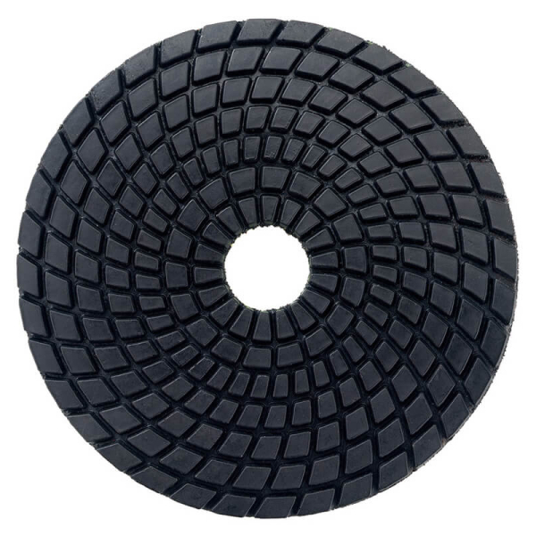 Полировочные диски с липучкой Metabo, 100 мм, Buff Black, влажная полировка, 5 шт