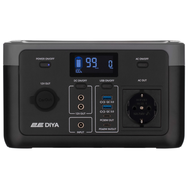 Зарядная станция 2Е Diya PPS03032, 320 Вт/час, 300 Вт