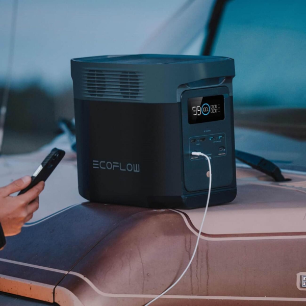 Зарядная станция EcoFlow DELTA 2, 1024 Вт/час, 1800 Вт