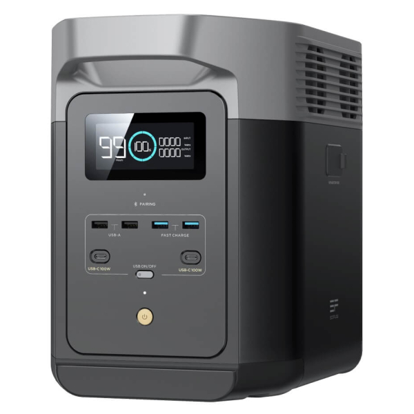 Зарядная станция EcoFlow DELTA 2, 1024 Вт/час, 1800 Вт