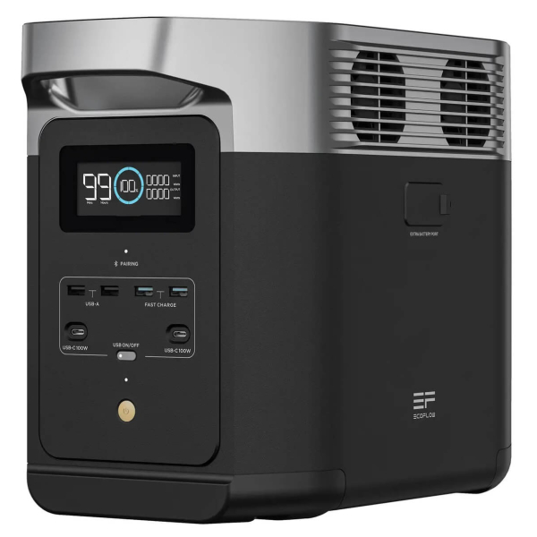 Зарядная станция EcoFlow DELTA 2, 1024 Вт/час, 1800 Вт