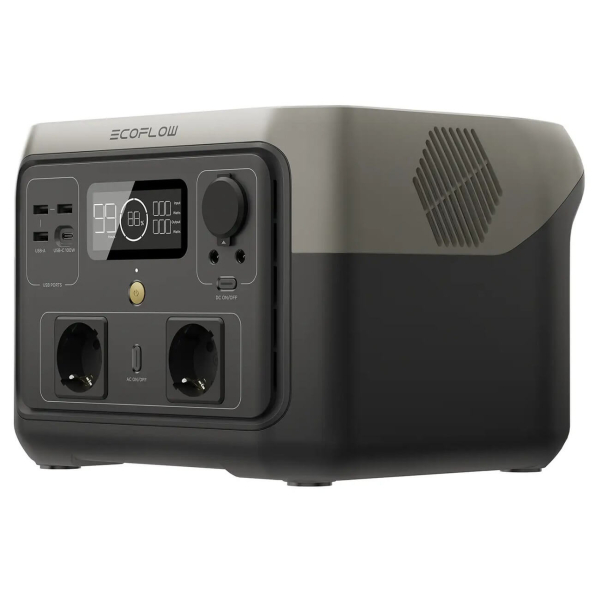 Зарядна станція EcoFlow RIVER 2 Max, 512 Вт/год, 500 Вт 