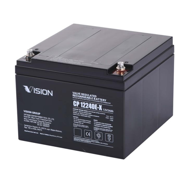 Аккумуляторная батарея Vision CP, 12 V, 24 Ah, AGM