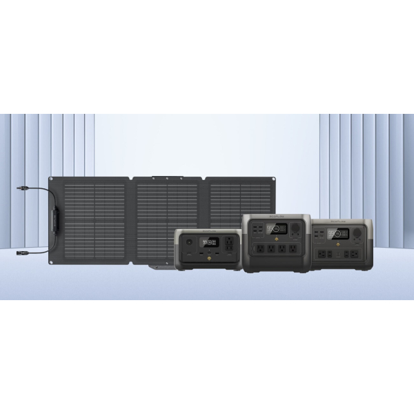 Портативна сонячна панель EcoFlow 60W Solar Panel, 60 Вт