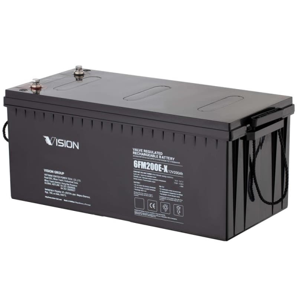 Аккумуляторная батарея Vision FM, 12 V, 200 Ah, AGM