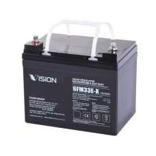 Аккумуляторная батарея Vision FM, 12 V, 33 Ah, AGM
