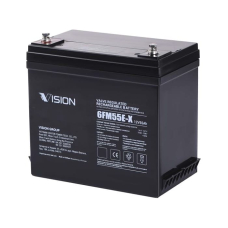 Аккумуляторная батарея Vision FM, 12 V, 55 Ah, AGM