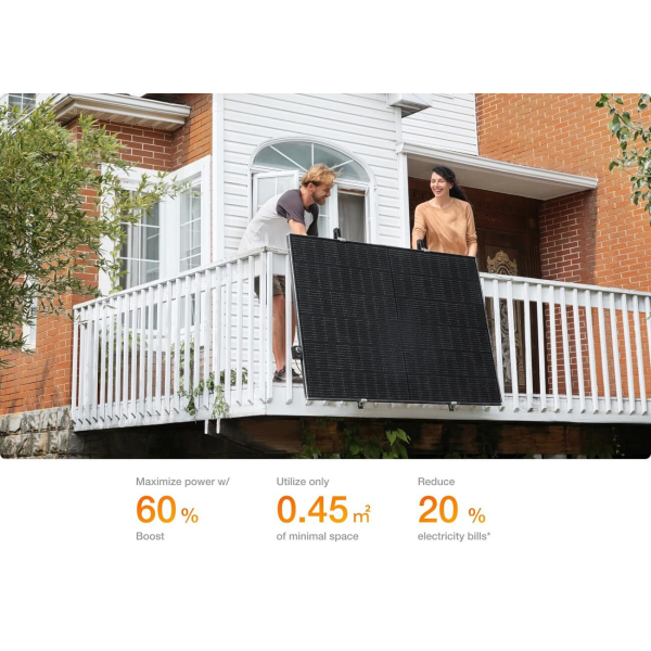 Одноосевой солнечный трекер EcoFlow Single Axis Solar Tracker для солнечной панели EcoFlow Solar Panel 400 Вт