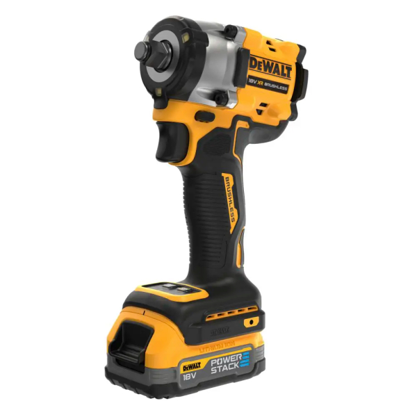 Акумуляторний гайковерт DeWALT DCF921E2T, 2x18V XR PowerStack 1.7 Ah, з/п у TSTAK