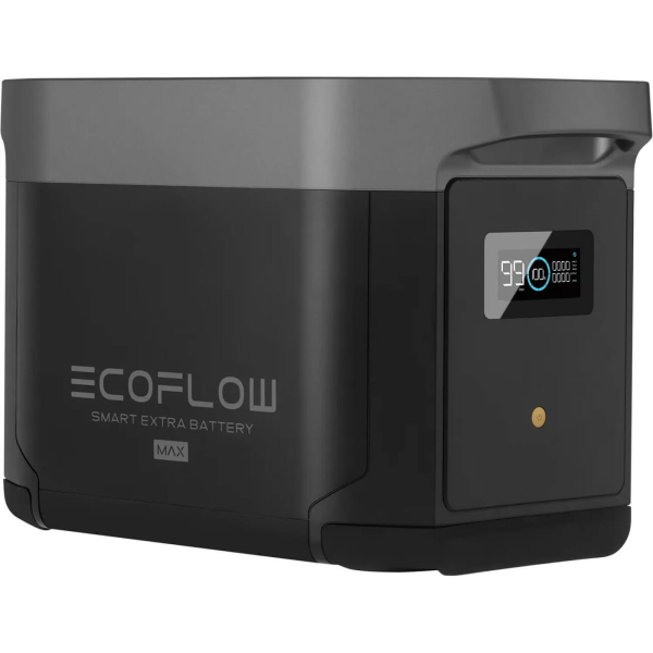 Комплект EcoFlow DELTA Max 2000 + додатковий акумулятор DELTA Max Extra Battery (4032 Вт/год, 2400 Вт)