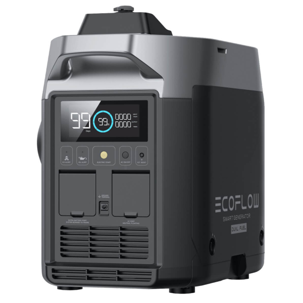 Интеллектуальный инверторный двухтопливный генератор газ/бензин EcoFlow Smart Generator EFG200
