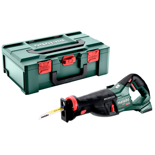 Аккумуляторная сабельная пила Metabo SSEP 18 LT BL, каркас, в MetaBox 165 L