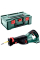 Аккумуляторная сабельная пила Metabo SSEP 18 LT, каркас, в MetaBox 165 L