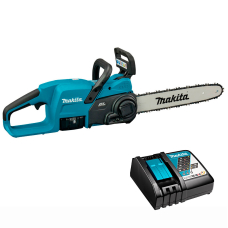 Аккумуляторная цепная пила Makita DUC357RT, 1×18 V 5.0 Ah, з/п DC18RC