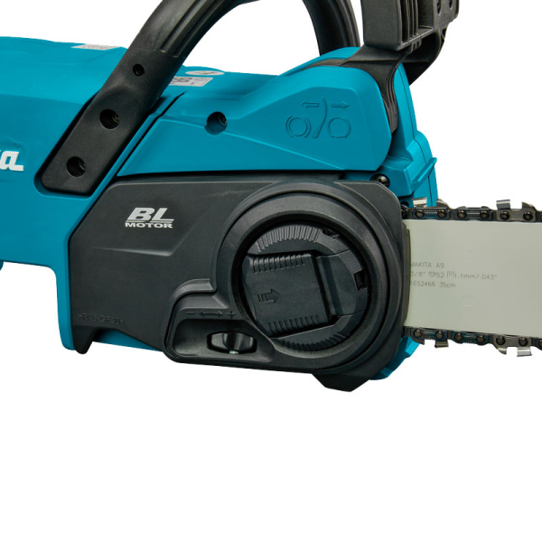 Аккумуляторная цепная пила Makita DUC357RT, 1×18 V 5.0 Ah, з/п DC18RC