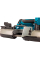 Акумуляторна стрічкова пила Makita DPB184Z, каркас