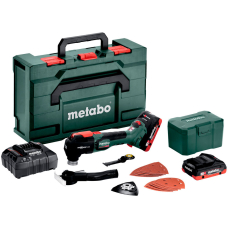 Акумуляторний універсальний різак Metabo MT 18 LTX BL QSL, 2xLiHD 18V 4.0Ah, з/п ASC 55, в MetaBOX 145