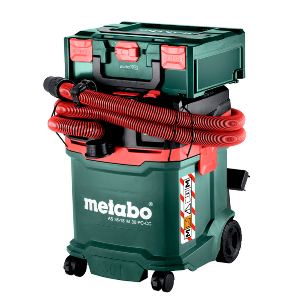Аккумуляторный пылесос Metabo AS 36-18 M 30 PC-CC, каркас