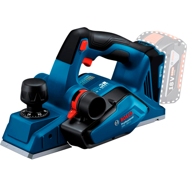 Акумуляторний рубанок Bosch Professional GHO 185-LI, каркас
