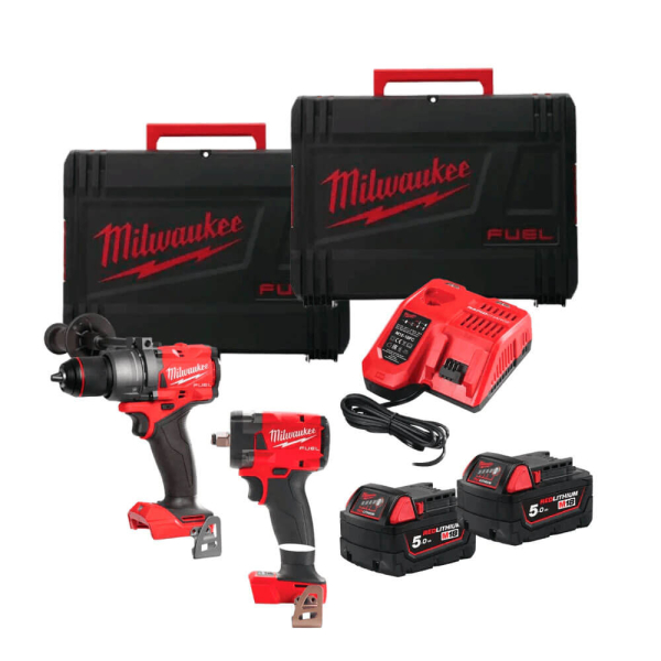 Набор аккумуляторных инструментов Milwaukee M18FPP2B3-502X