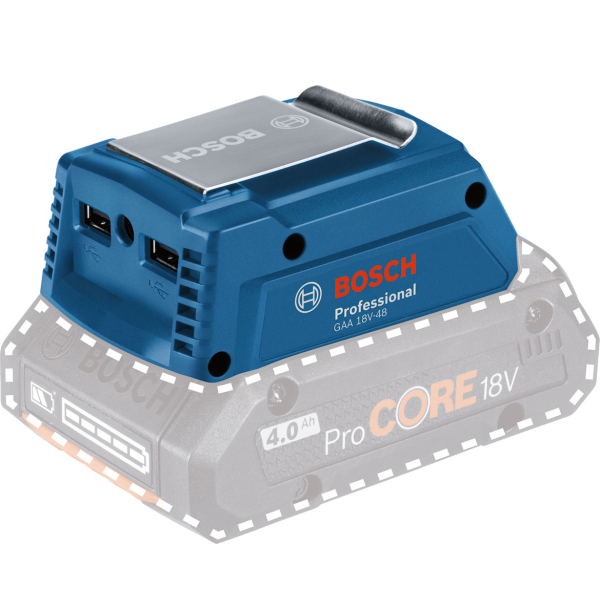 Зарядное USB устройство Bosch GAA 18V-48 Professional, без акб