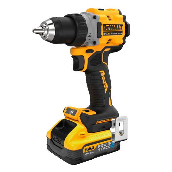 Акумуляторний шуруповерт DeWALT DCD800H2T, 2x18 В XR Li-Ion Power Stack 5.0 Ah, з/п, кейс