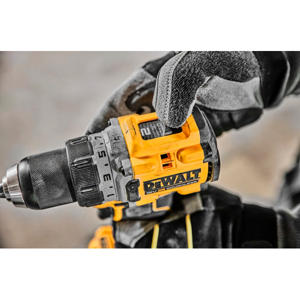Аккумуляторный шуруповерт DeWALT DCD800H2T, 2x18 В XR Li-Ion Power Stack 5.0 Ah, з/у, кейс
