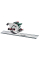 Дискова пила Metabo KS 66 FS, напрямна шина FS 160