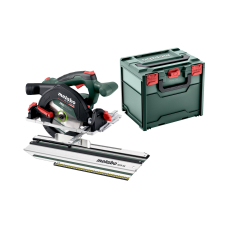 Аккумуляторная дисковая пила Metabo KS 18 LTX 57 BL, каркас, с торцовочной шиной, в кейсе Metabox