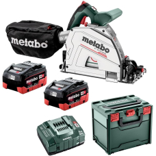 Аккумуляторная погружная дисковая пила Metabo KT 18 LTX 66 BL, 2xLiHD 8.0Ah, з/у ASC 145, кейс
