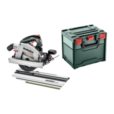 Акумуляторна дискова пила Metabo KS 18 LTX 66 BL, каркас, торцювальна шина KFS 44, кейс