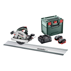 Акумуляторна дискова пила Metabo KS 18 LTX 66 BL, 2xLiHD 8.0Ah, з/п ASC 145, шина FS 160, кейс