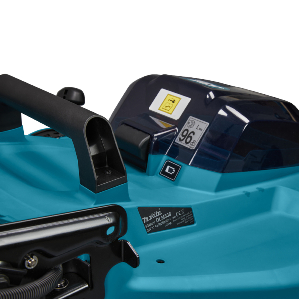 Аккумуляторная газонокосилка Makita DLM538CT2, 2x5.0Ah, з/у DC18SH