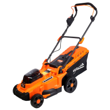 Газонокосилка аккумуляторная SEQUOIA SBL4037B-E2W, 2x4.0 Ah, з/у