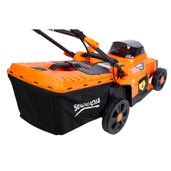 Газонокосилка аккумуляторная SEQUOIA SBL4037B-E2W, 2x4.0 Ah, з/у