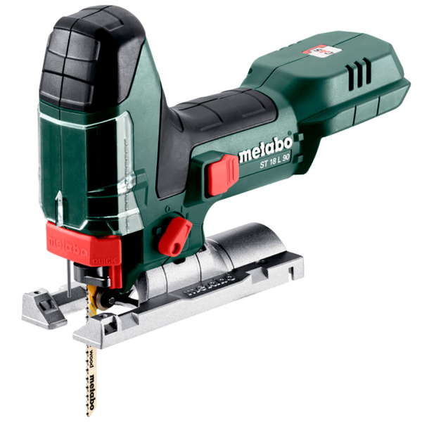Акумуляторний лобзик Metabo ST 18 L 90, каркас, 3 пиляльних полотна