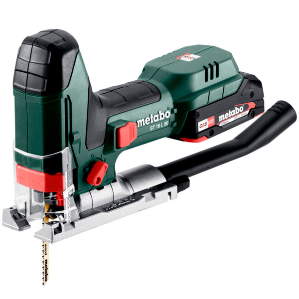 Акумуляторний лобзик Metabo ST 18 L 90, каркас, 3 пиляльних полотна